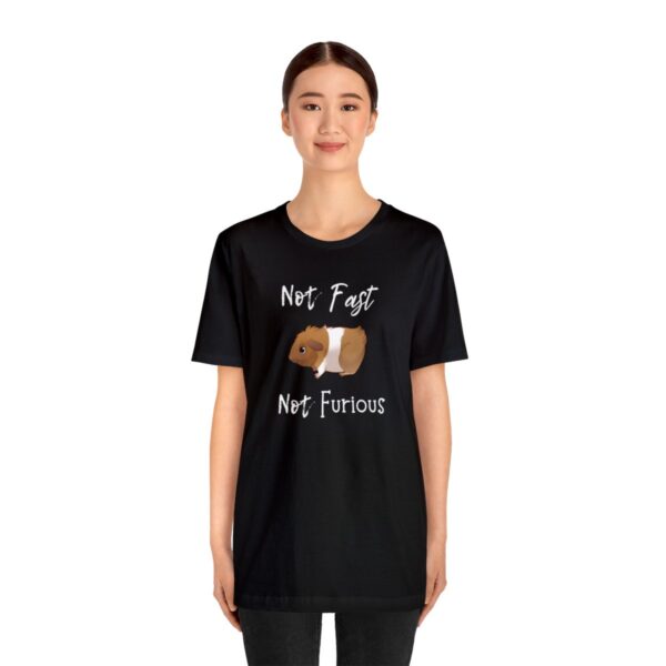 Not Fast Not Furious Guinea Pig T-Shirt - Image 3