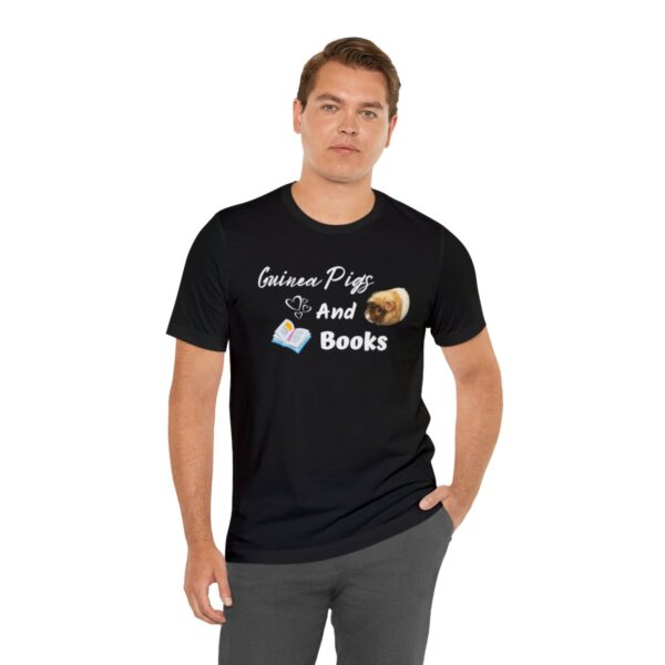 Guinea Pigs and Books T-Shirt - Image 6