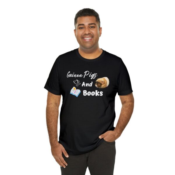 Guinea Pigs and Books T-Shirt - Image 8