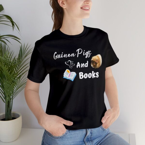 Guinea Pigs and Books T-Shirt - Image 9