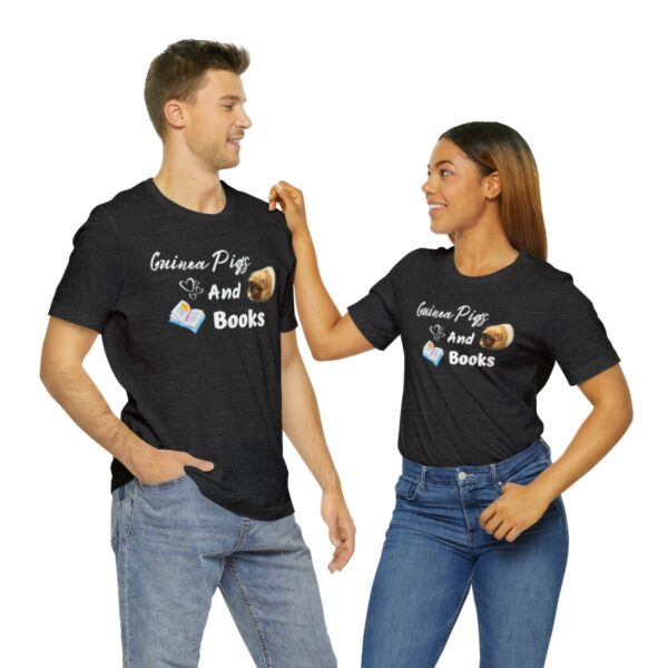 Guinea Pigs and Books T-Shirt - Image 34