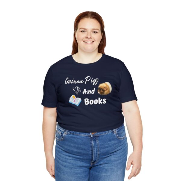 Guinea Pigs and Books T-Shirt - Image 43