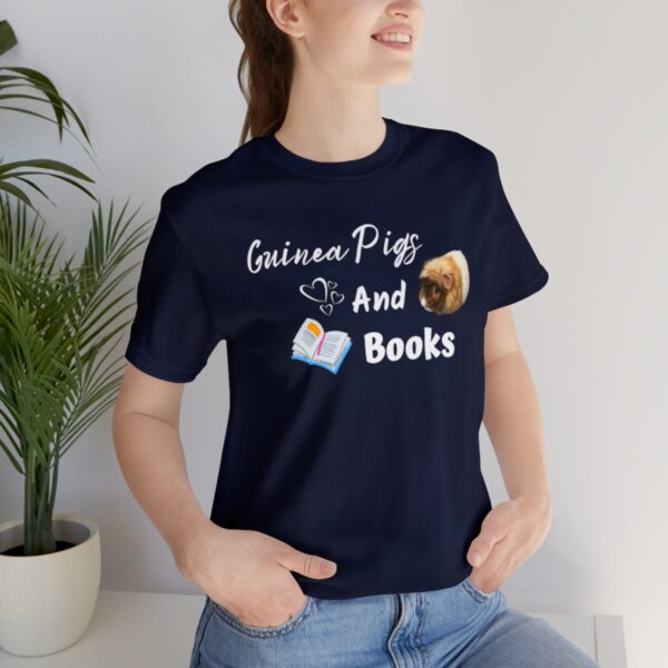 Guinea Pigs and Books T-Shirt - Image 45