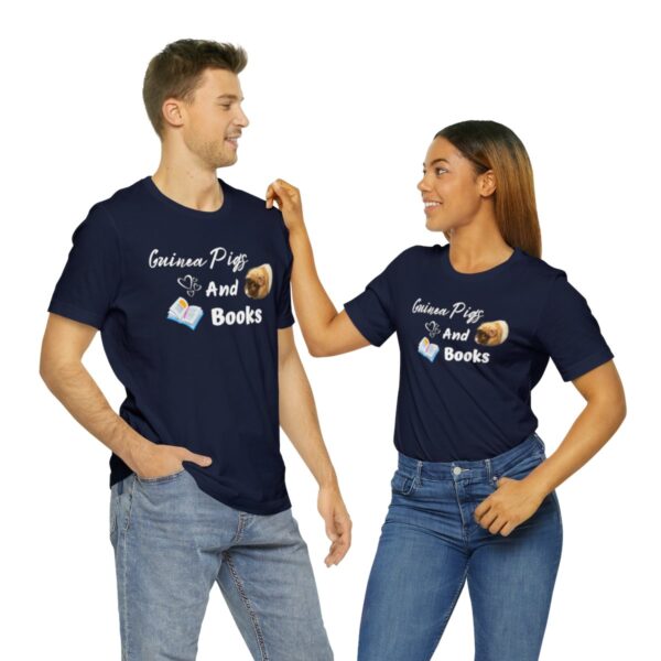 Guinea Pigs and Books T-Shirt - Image 46