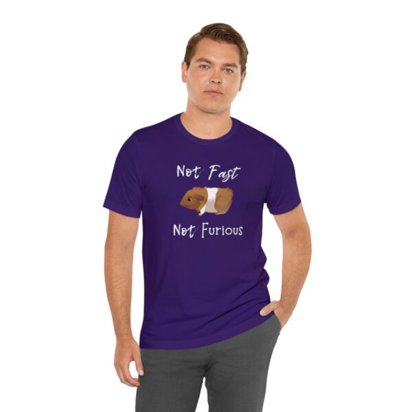 Not Fast Not Furious Guinea Pig T-Shirt - Image 54