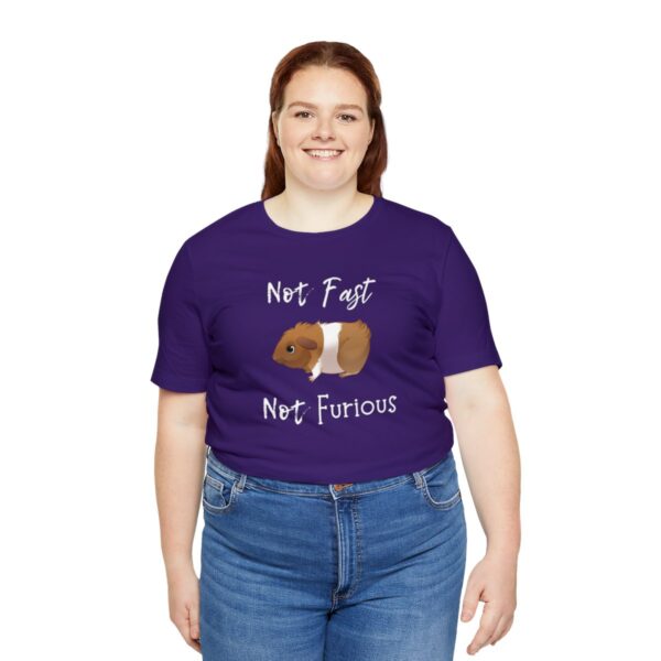 Not Fast Not Furious Guinea Pig T-Shirt - Image 55