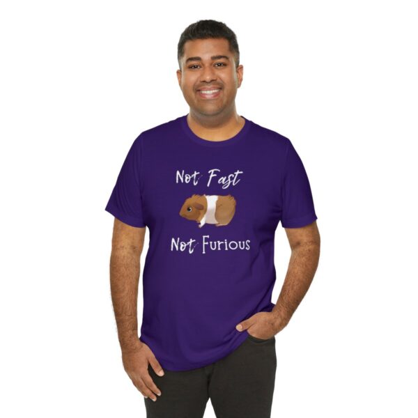 Not Fast Not Furious Guinea Pig T-Shirt - Image 56