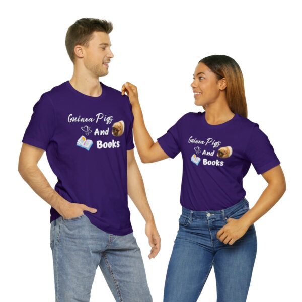 Guinea Pigs and Books T-Shirt - Image 58