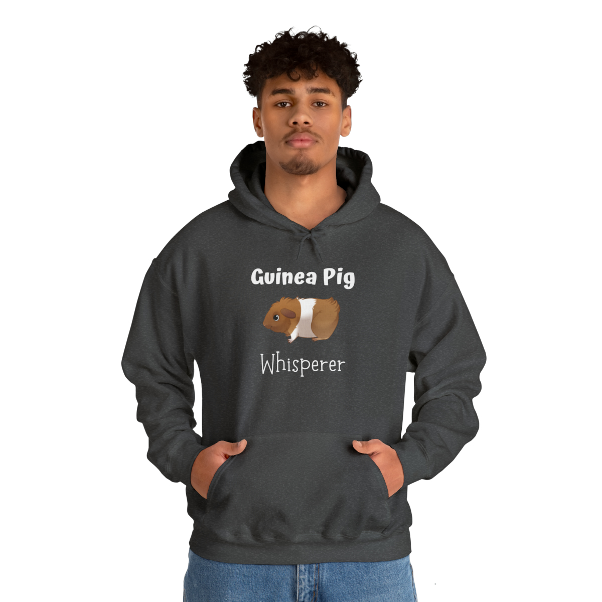 Guinea Pig Whisperer Hoodie - Cute Cartoon Version - Image 20