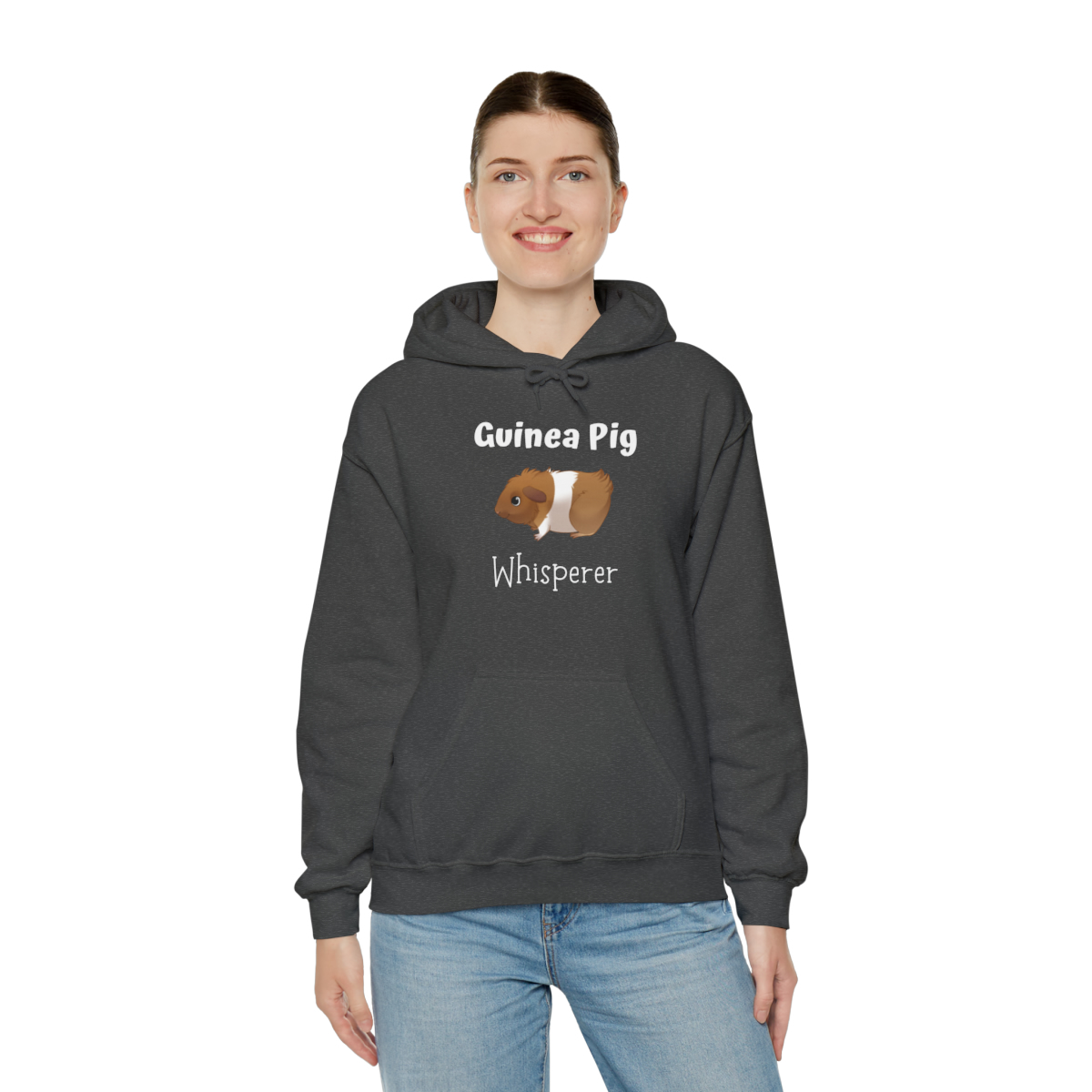 Guinea Pig Whisperer Hoodie - Cute Cartoon Version - Image 21