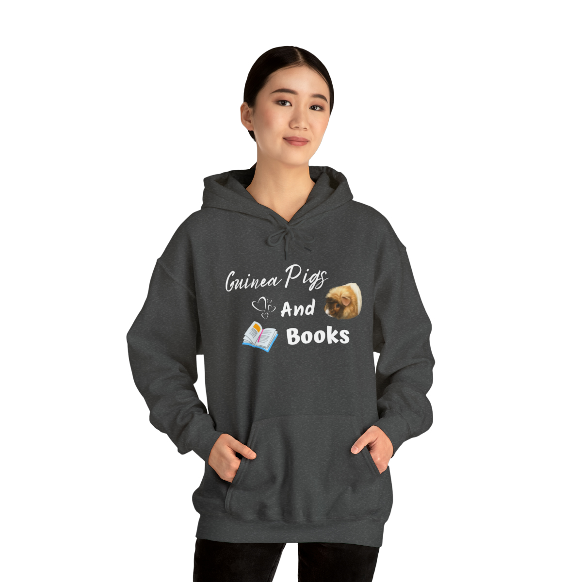 Guinea Pigs and Books Unisex Hoodie - Image 19