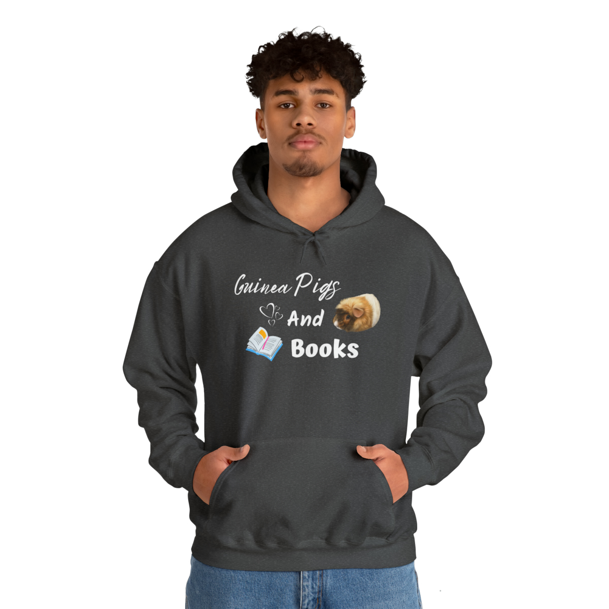 Guinea Pigs and Books Unisex Hoodie - Image 20