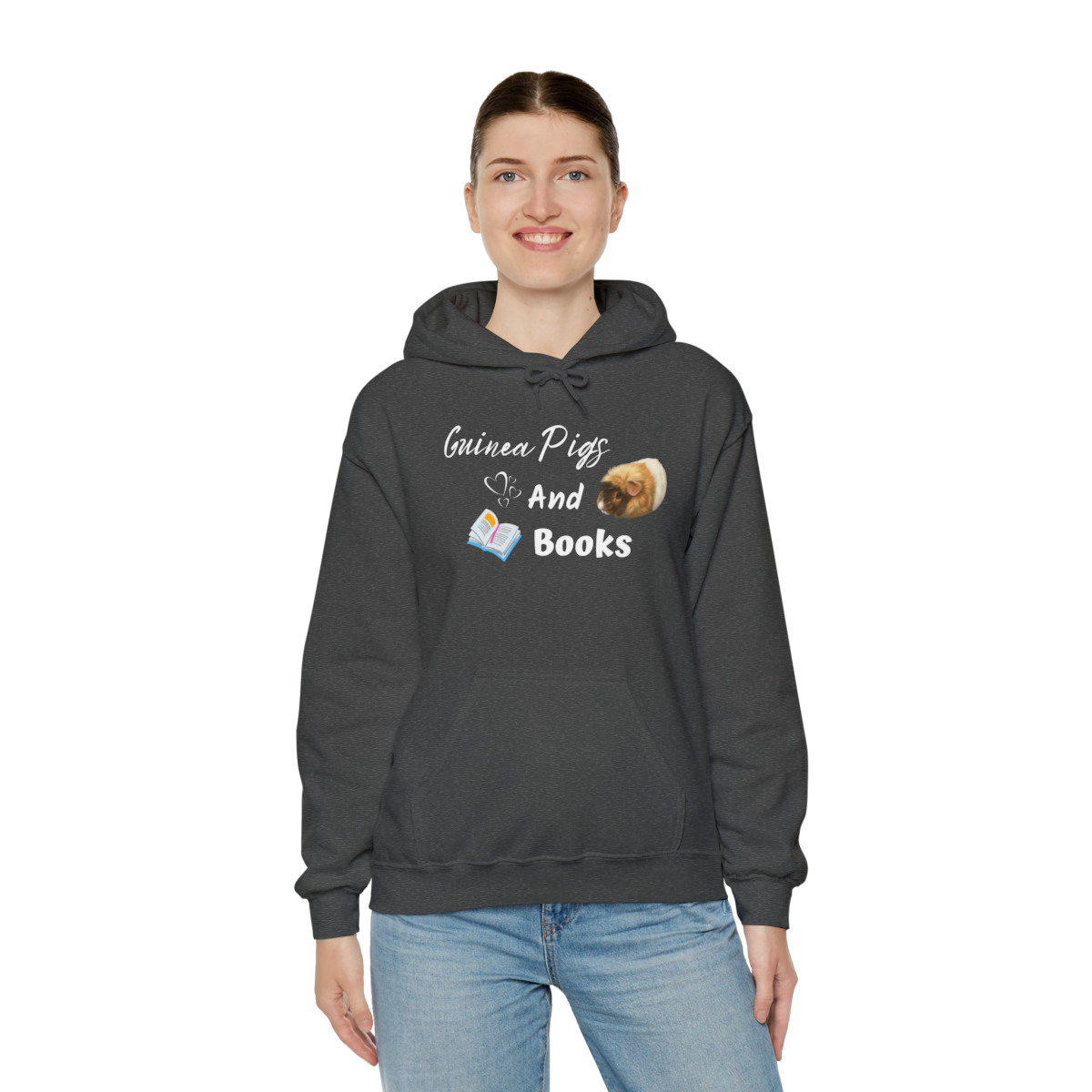 Guinea Pigs and Books Unisex Hoodie - Image 21