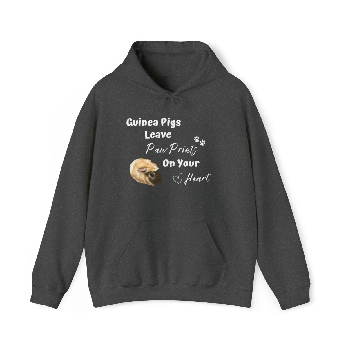Guinea Pigs Leave Pawprints On Your Heart Unisex Hoodie - Image 14