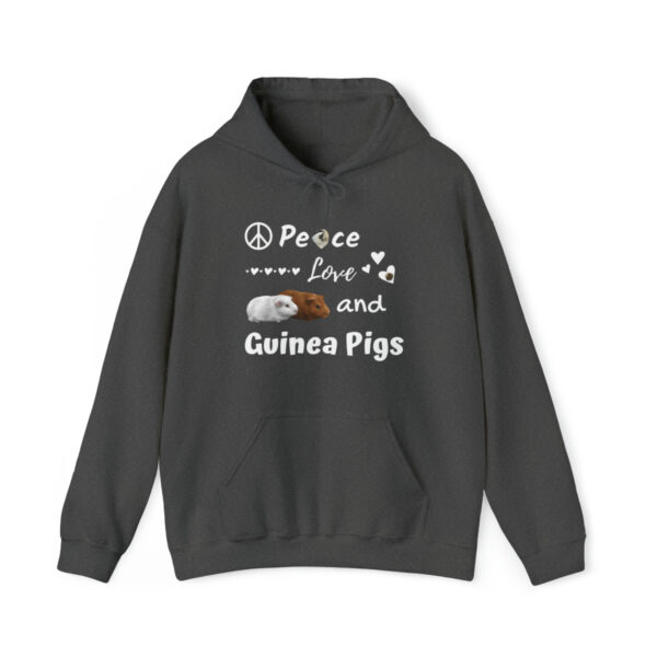 Peace Love and Guinea Pigs Unisex Hoodie - Image 27