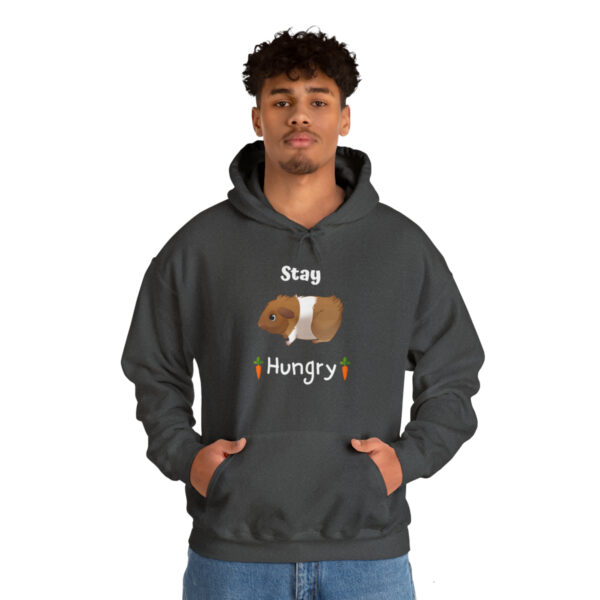Stay Hungry Guinea Pig Foodie Unisex Hoodie - Image 20