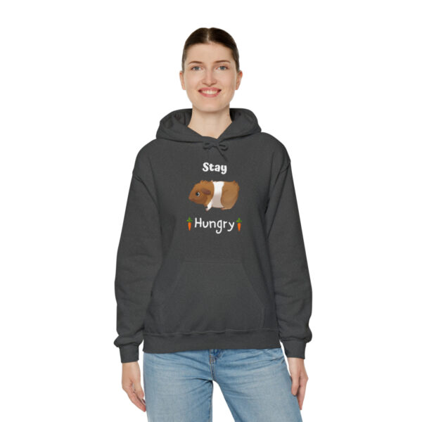 Stay Hungry Guinea Pig Foodie Unisex Hoodie - Image 21