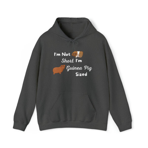 I'm Not Short I'm Guinea Pig Sized Unisex Hoodie - Image 14