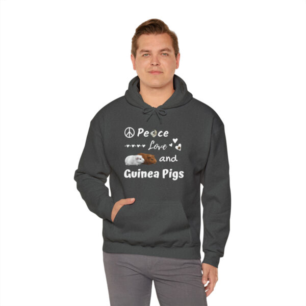 Peace Love and Guinea Pigs Unisex Hoodie - Image 35
