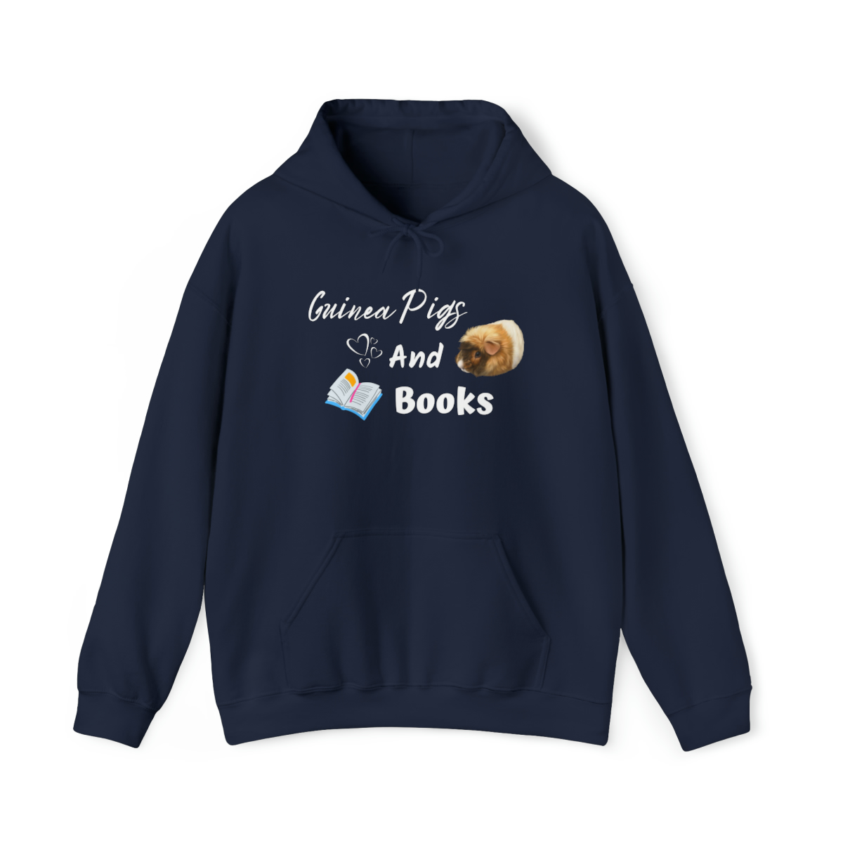 Guinea Pigs and Books Unisex Hoodie - Image 27
