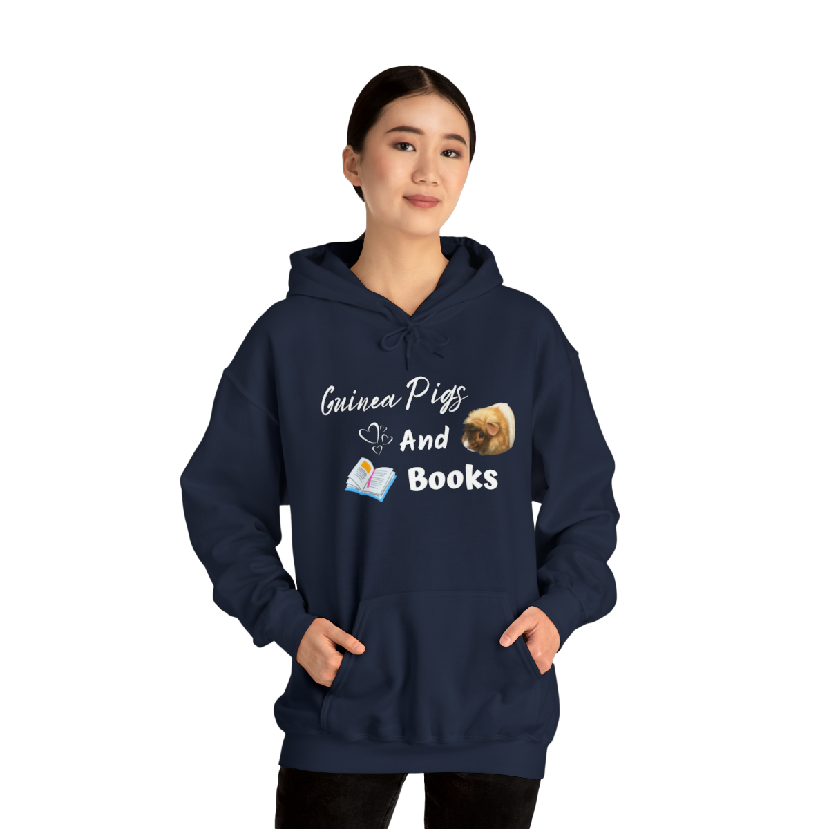 Guinea Pigs and Books Unisex Hoodie - Image 32
