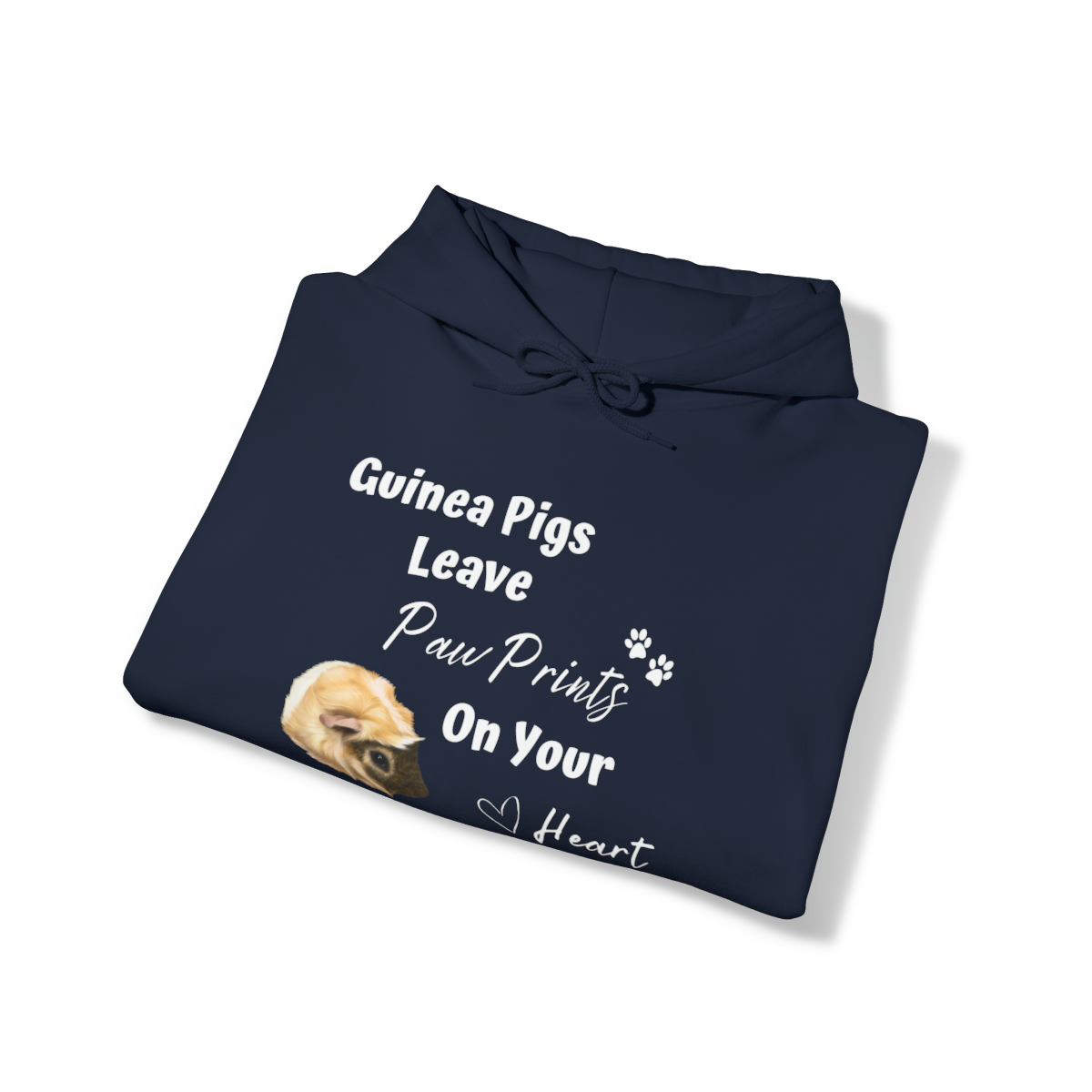 Guinea Pigs Leave Pawprints On Your Heart Unisex Hoodie - Image 30
