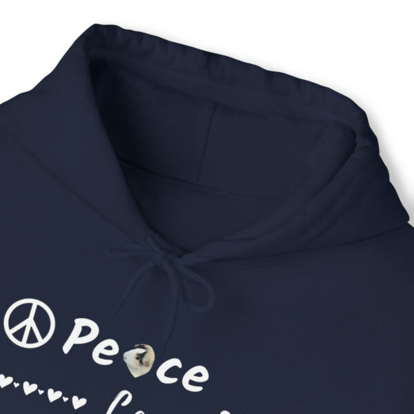 Peace Love and Guinea Pigs Unisex Hoodie - Image 44