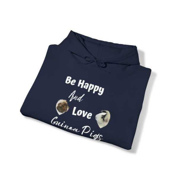 Be Happy and Love Guinea Pigs Unisex Hoodie - Image 30