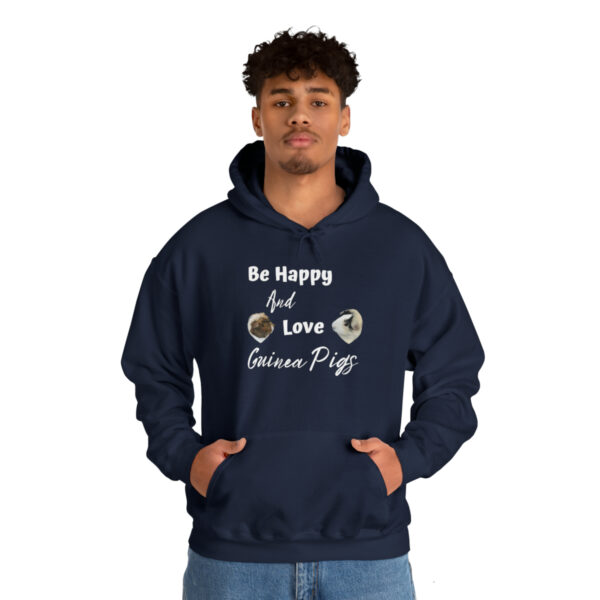 Be Happy and Love Guinea Pigs Unisex Hoodie - Image 33