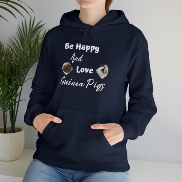 Be Happy and Love Guinea Pigs Unisex Hoodie - Image 39
