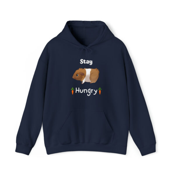 Stay Hungry Guinea Pig Foodie Unisex Hoodie - Image 27