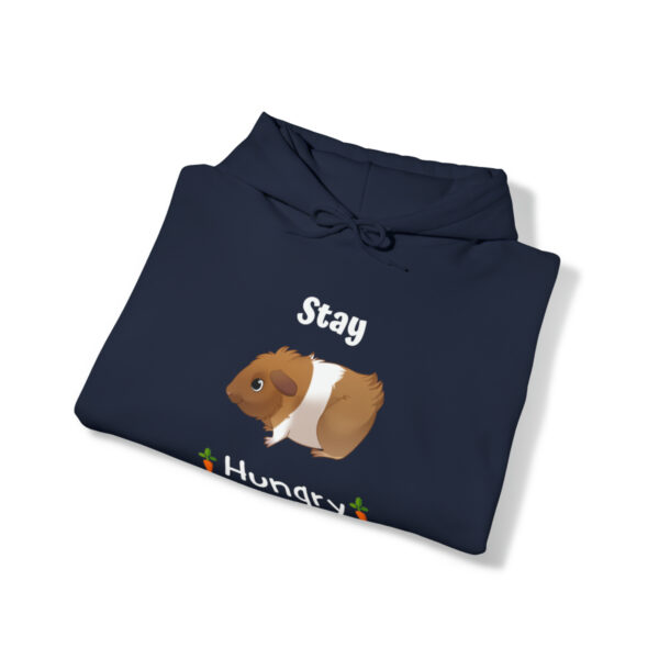 Stay Hungry Guinea Pig Foodie Unisex Hoodie - Image 30