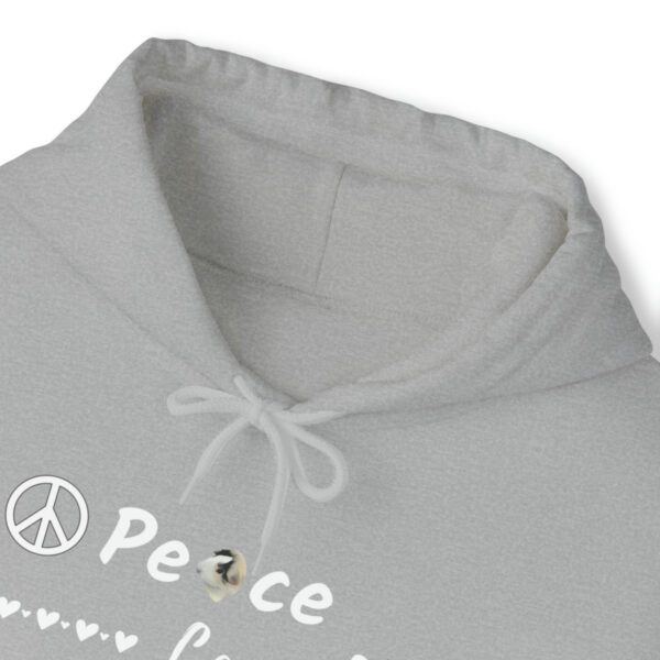 Peace Love and Guinea Pigs Unisex Hoodie - Image 18
