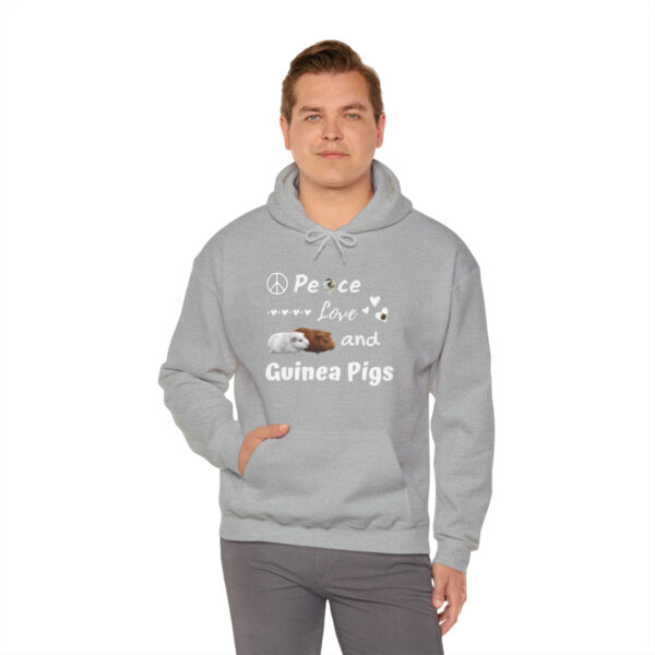 Peace Love and Guinea Pigs Unisex Hoodie - Image 22
