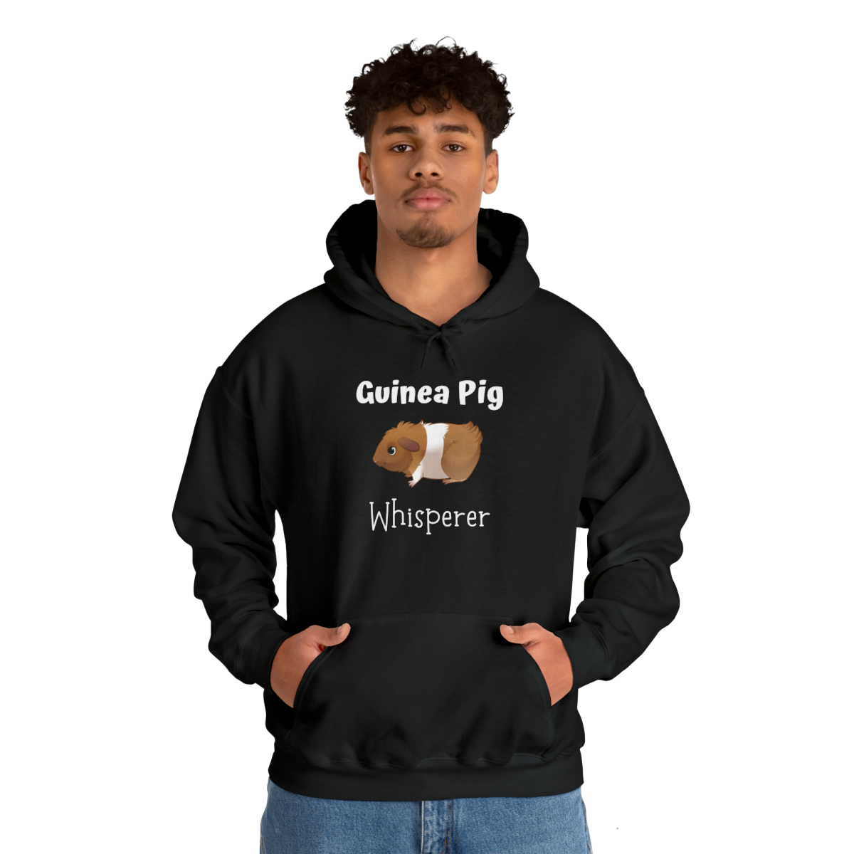 Guinea Pig Whisperer Hoodie - Cute Cartoon Version - Image 7