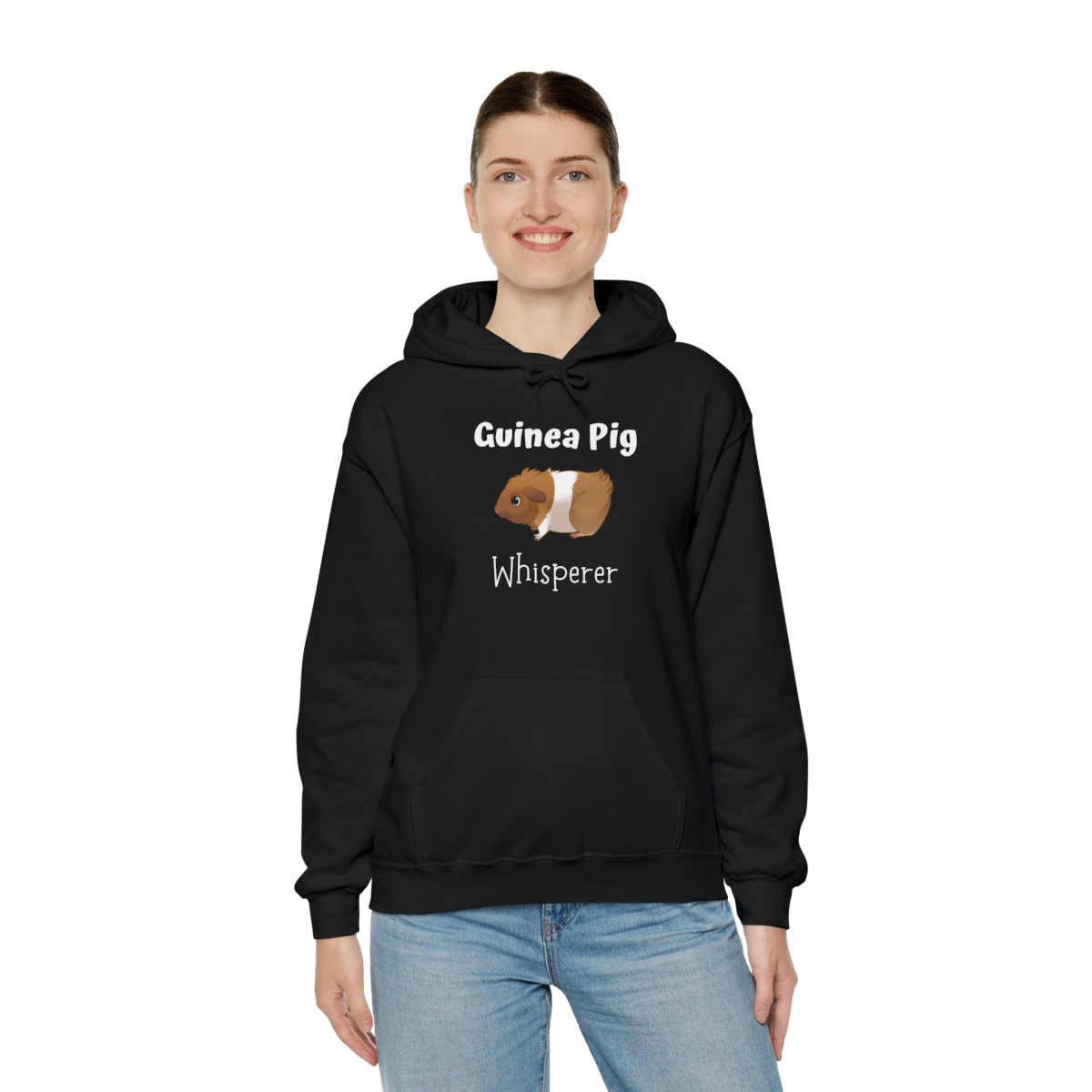 Guinea Pig Whisperer Hoodie - Cute Cartoon Version - Image 8