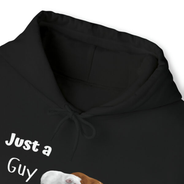 Just a Guy Who Loves Guinea Pigs Hoodie - Image 5