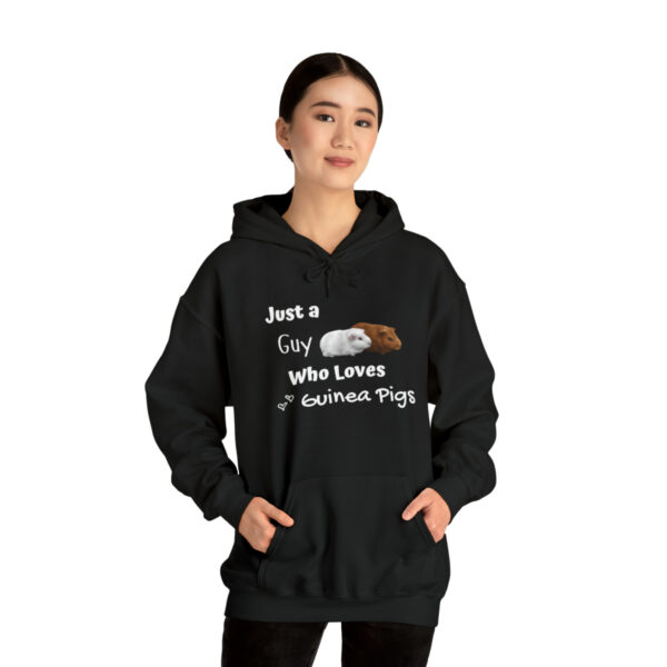 Just a Guy Who Loves Guinea Pigs Hoodie - Image 6