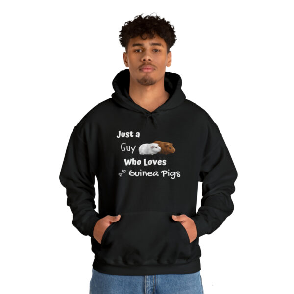 Just a Guy Who Loves Guinea Pigs Hoodie - Image 7