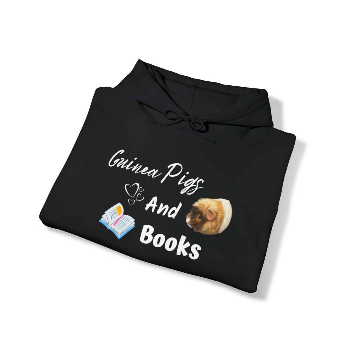 Guinea Pigs and Books Unisex Hoodie - Image 4
