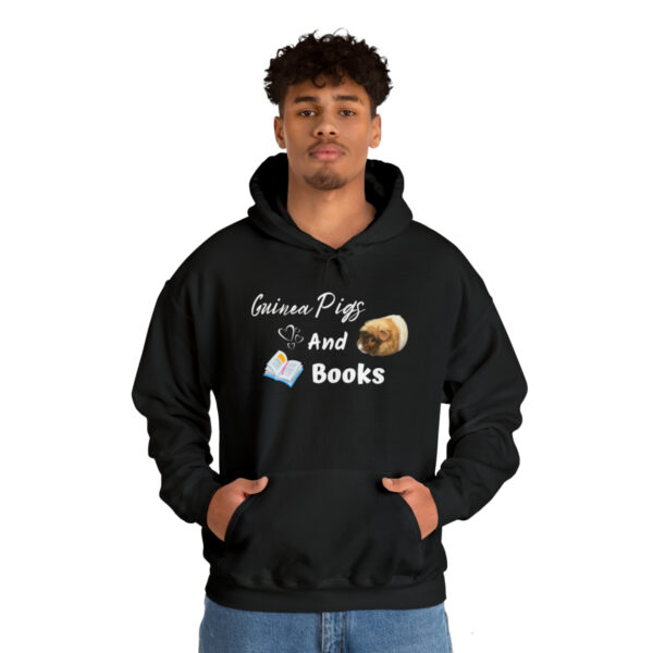 Guinea Pigs and Books Unisex Hoodie - Image 7
