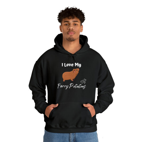 I Love My Furry Potatoes - Unisex Hoodie - Image 7
