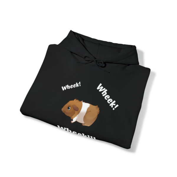 Wheek! Cute Guinea Pig Unisex Hoodie - Image 4
