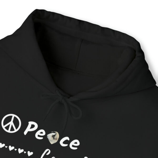 Peace Love and Guinea Pigs Unisex Hoodie - Image 5
