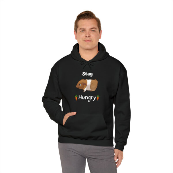 Stay Hungry Guinea Pig Foodie Unisex Hoodie - Image 9