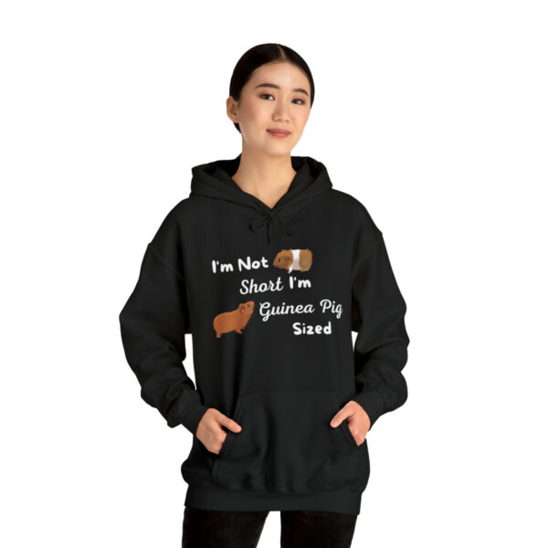 I'm Not Short I'm Guinea Pig Sized Unisex Hoodie - Image 6