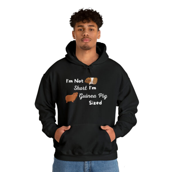 I'm Not Short I'm Guinea Pig Sized Unisex Hoodie - Image 7