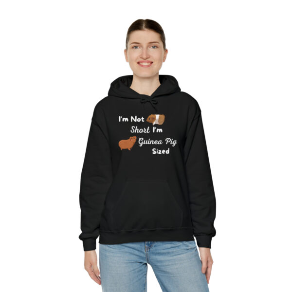 I'm Not Short I'm Guinea Pig Sized Unisex Hoodie - Image 8
