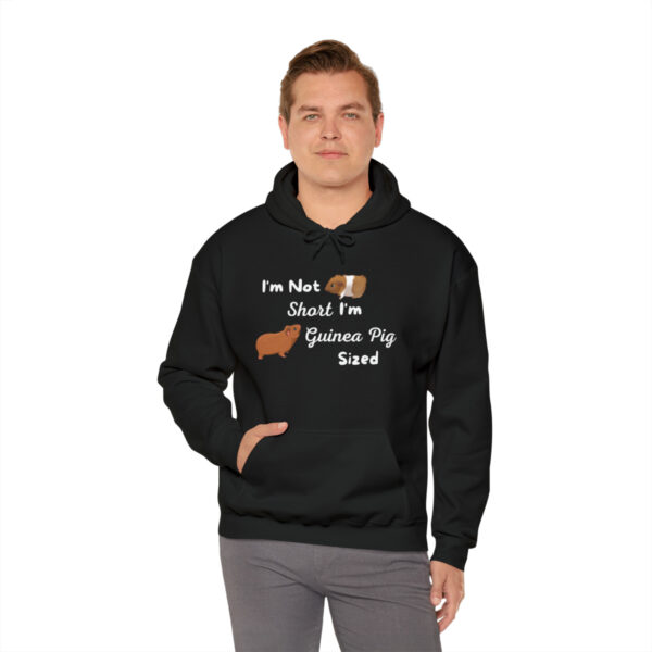 I'm Not Short I'm Guinea Pig Sized Unisex Hoodie - Image 9