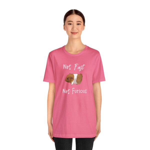 Not Fast Not Furious Guinea Pig T-Shirt - Image 63